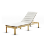 Amazonia Outdoor Chaise Lounge with Cushion