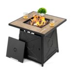 Nuu Garden Outdoor Fire Pit Table