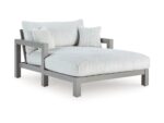 Moonlight View Outdoor Chaise Lounge with Cushion