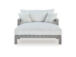 Moonlight View Outdoor Chaise Lounge with Cushion - Image 3