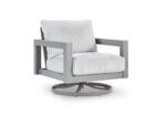 Moonlight View Outdoor Swivel Chair with Cushion - Image 3