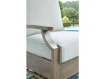 Rainier Ranch Outdoor Swivel Glider Chair with Cushion - Image 7