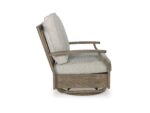 Rainier Ranch Outdoor Swivel Glider Chair with Cushion - Image 5