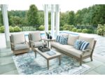 Rainier Ranch Outdoor Swivel Glider Chair with Cushion - Image 11