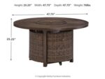 Paradise Trail Outdoor Fire Pit Table - Image 14