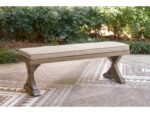 Revare Beach Outdoor Dining Table and 4 Chairs and Bench - Image 14