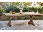 Revare Beach Outdoor Dining Table and 4 Chairs and Bench - Image 17