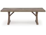 Revare Beach Outdoor Dining Table and 4 Chairs and Bench - Image 11