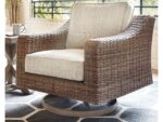 Beachcroft Outdoor Swivel Lounge Chair - Image 2