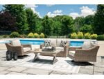Beachcroft Outdoor Loveseat with Cushion - Image 6