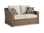 Beachcroft Outdoor Loveseat with Cushion - Image 2