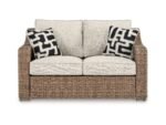 Beachcroft Outdoor Loveseat with Cushion - Image 3