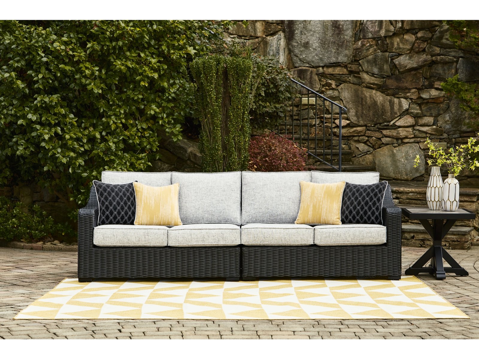 P792-854 Beachcroft 2-Piece Outdoor Sectional - Image 1