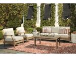 Clare View Outdoor Sofa with 2 Lounge Chairs - Image 2