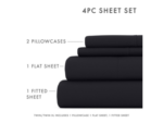 iEnjoy Home Premium Ultra Soft California King Bed Sheet Set - Image 4