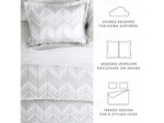 iEnjoy Home Chevron Twin/Twin XL Duvet Set - Image 6