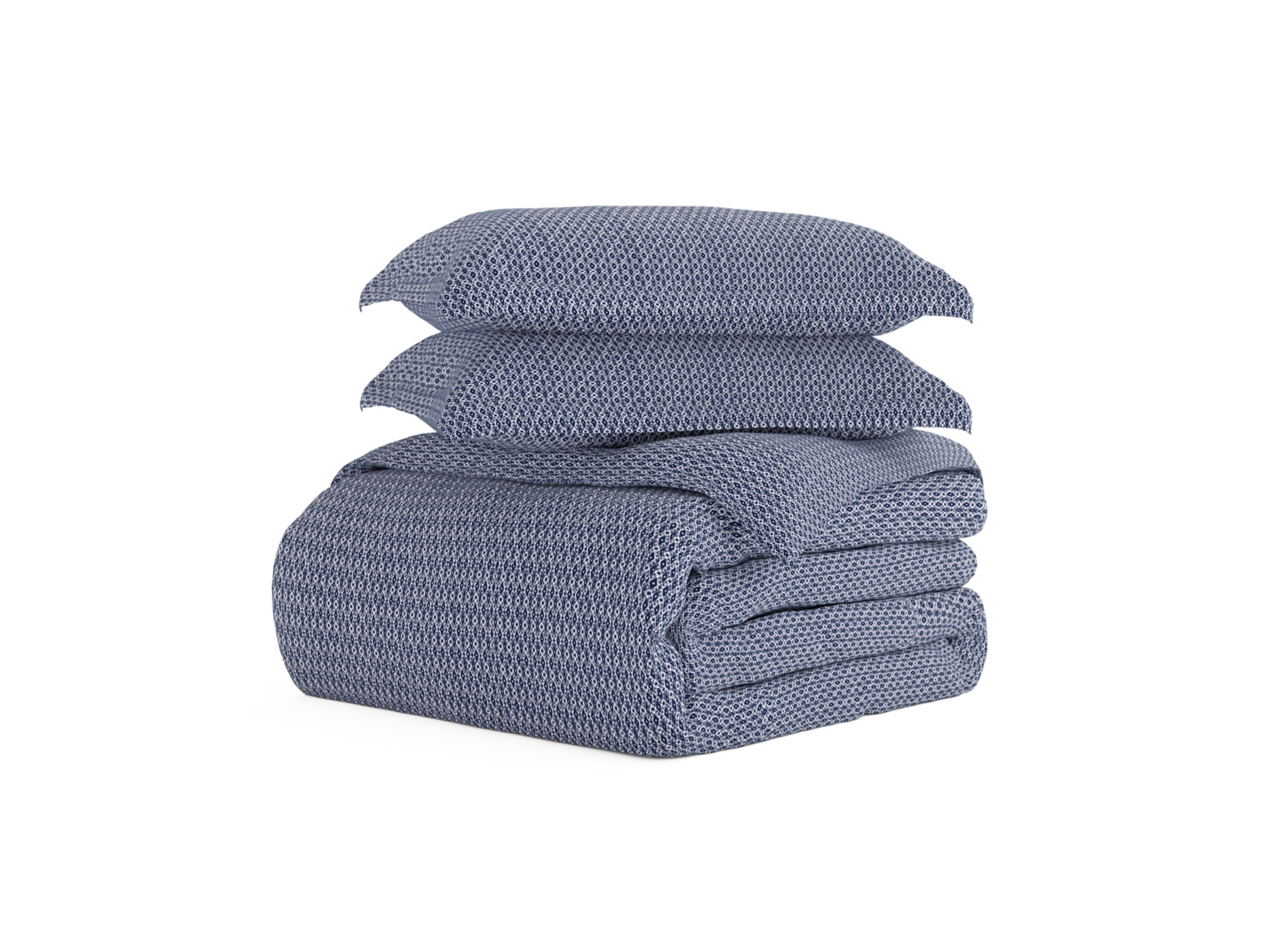 Q600001903_1 iEnjoy Home Diamond Patterned Twin/Twin XL Duvet Set - Image 1