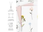 Home Collection Premium Ultra Soft Wild Flower Reversible Twin Duvet Cover Set - Image 7