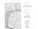 Home Collection Premium Down Alternative Moonlight Stars Reversible Twin Comforter Set - Image 4