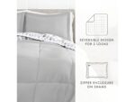 Home Collection Premium Down Alternative Moonlight Stars Reversible Twin Comforter Set - Image 5