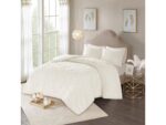 Cecily 3-Piece Tufted Full/Queen Medallion Duvet Cover Set - Image 2