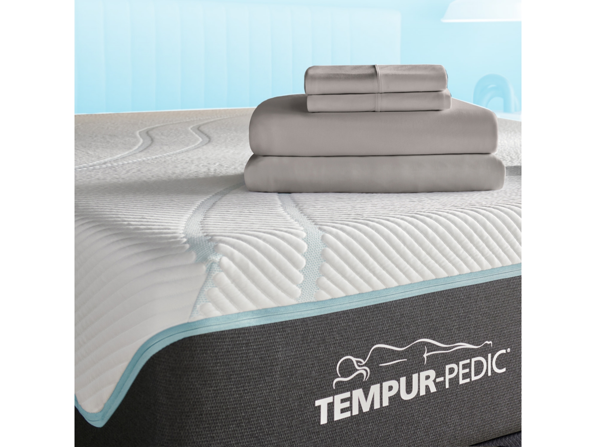 Q600012747_1 TEMPUR-breeze° Cooling Sheet Set- California King - Image 1