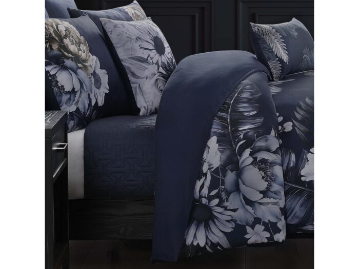 Bebejan Forget Me Not 100% Cotton 5-Piece Reversible Comforter Set - Image 5