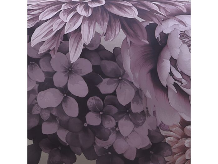 Bebejan Plum Petal 100% Cotton Sateen 5 Piece Reversible Comforter Set - Image 12