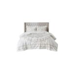 Violette Full/Queen 3 Piece Tufted Chenille Coverlet Set