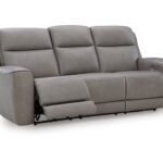 5Z-Relaxation Dual Power Leather Reclining Sofa