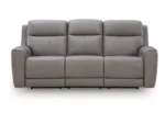 5Z-Relaxation Dual Power Leather Reclining Sofa - Image 3