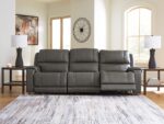 5Z-Harrenhurst 3-Piece Leather Dual Power Reclining Modular Sofa - Image 7