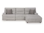 Acklen Place 3-Piece Next-Gen Nuvella™ Performance Fabric Dual Power Reclining Modular Sectional - Image 6
