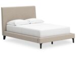 Cielden Full Upholstered Bed with Roll Slats