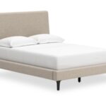 Cielden Full Upholstered Bed with Roll Slats