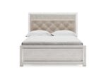 Altyra Queen Panel Bed with Upholstered Headboard - Image 5