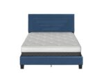 Aurelius King Upholstered Faux Leather Platform Bed - Image 6