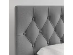 Amandine Upholstered Linen Storage Bed - Image 7