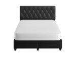Amandine Upholstered Faux Leather Storage Bed - Image 6