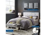 Amira Queen Upholstered Bed - Image 7