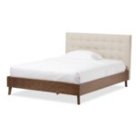 Alinia Queen Upholstered Platform Bed