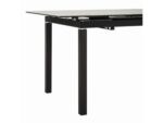 Armen Living Giana and Kash Extendable Dining Table and 4 Chairs - Image 10