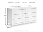 Hallityn 6 Drawer Dresser - Image 14