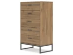 Deanlow 5 Drawer Chest of Drawers - Image 11