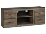 Trinell 2 Door 60" TV Stand with Open Center Shelving - Image 5
