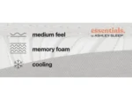 Ashley Sleep Essentials 12 Inch Medium Memory Foam Twin Mattress - Image 4