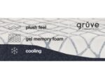 Ashley Sleep Gruve 12" Plush Memory Foam Twin Mattress - Image 4