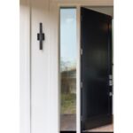 Raine Integrated Led Wall Sconce In Black