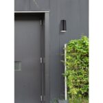 Raine Outdoor Wall Lanternin Black