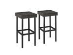 Crosley Palm Harbor Outdoor Counter Height Bar Stool (2 Pieces) - Image 2